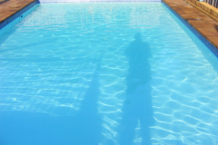 Pools Painted with Sea Foam colour