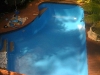 Finished first coat