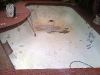 Swimming pool before restoration