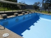 Warrangaba Pool painted with high build epoxy