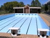 Finished swimming pool