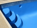 Beautiful finish with Sapphire Dark Blue
