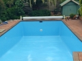 Bondi Mid Blue on fibreglass pool