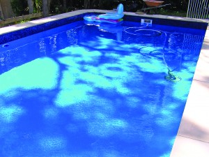 Swimming pool resurfaced with EPOTEC